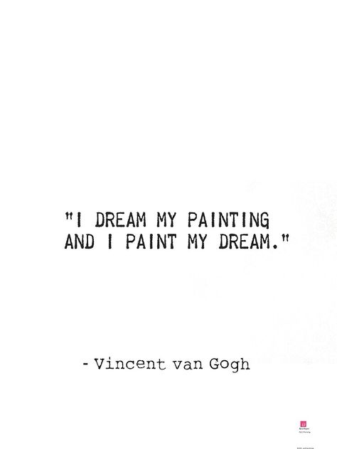 "Vincent van Gogh quote" by epicpaper quotes shop | Redbubble Quotes By Van Gogh, Quote About Artists, Van Gogh Poetry, Caption For Artist, Van Gogh Words, Art Captions Artists, Dreamer Quotes Inspiration, Artistic Captions, Art Related Quotes