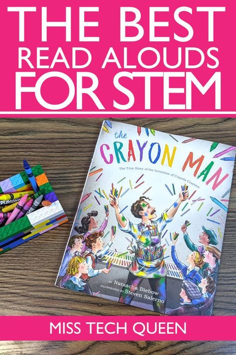 Stem Lessons For Kindergarten, Stem Lessons For Preschoolers, Stem Make And Take Activities, Read Aloud Steam Activities, Steam Art Projects Kindergarten, Mirror Stem Activities, First Grade Book Study, Stem All About Me Activities, Elementary Steam Projects
