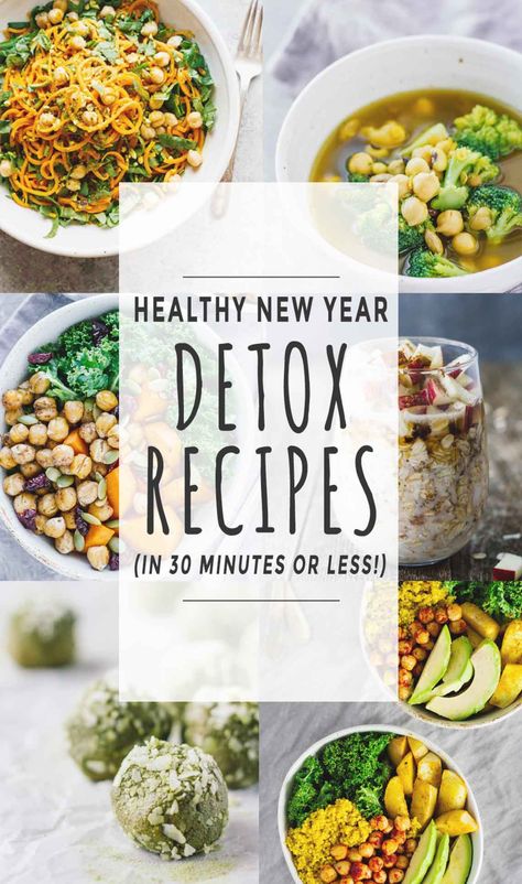 Essen, Vegan Detox Recipes, Detox Lunch, New Years Detox, Vegan Detox, Detox Breakfast, Healthy New Year, Healthy Advice, Raw Food Diet