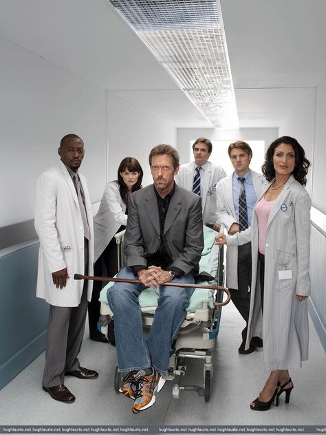 (l-r) Omar Epps as Dr. Taylor Foreman, Jennifer Morrison as Dr. Allison Cameron, Hugh Laurie as Dr. Greg House, Robert Sean Leonard as Dr. James Wilson, Jesse Spencer as Dr. Robert Chase, and Lisa Edelstein as Dr. Lisa Cuddy in "House." (2006) Photo by: Fox Broadcasting Co. Eric Foreman, Lisa Cuddy, House And Wilson, Omar Epps, Lisa Edelstein, James Wilson, Gregory House, Robert Sean Leonard, Ally Mcbeal