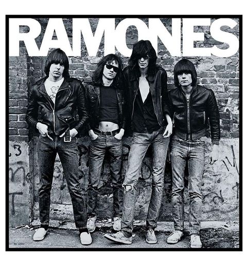 beck x ramones Ramones Poster, Punk Album Covers, 70s Rock Bands, Classic Rock Albums, Classic Punk, Rock Album Covers, Rock Argentino, Iconic Album Covers, Rock Cover