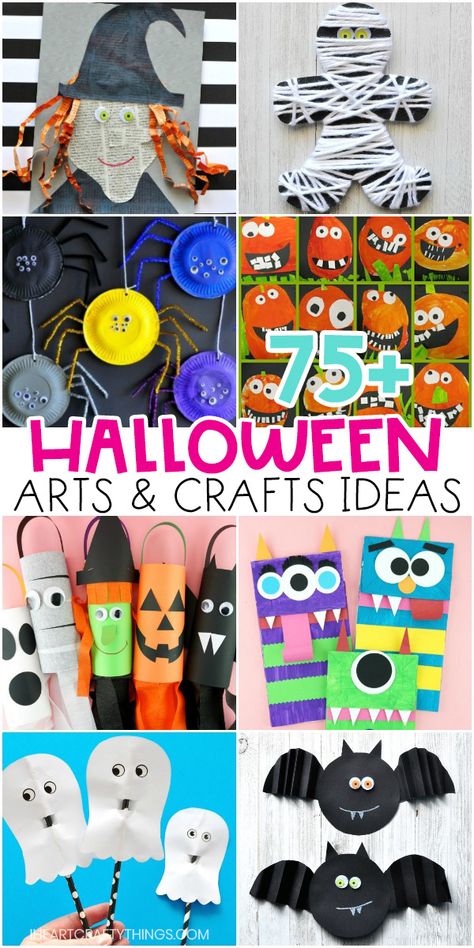 Halloween Art Ideas For Preschool, Toilet Paper Roll Halloween, Crafts Ideas For Kids, Mummy Crafts, Halloween Arts, Arts And Crafts Ideas, Crafts For Children, Halloween Art Projects, October Crafts