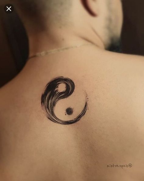 60 Best Yin-Yang Tattoos to Express Your Unique Individuality in 2021 Cat Tattoos, Tattoo Inspiration, Zen Tattoo, Herren Hand Tattoos, Yin Yang Tattoo, Ying Yang Tattoo, Pola Tato, Yang Tattoo, Yin Yang Tattoos