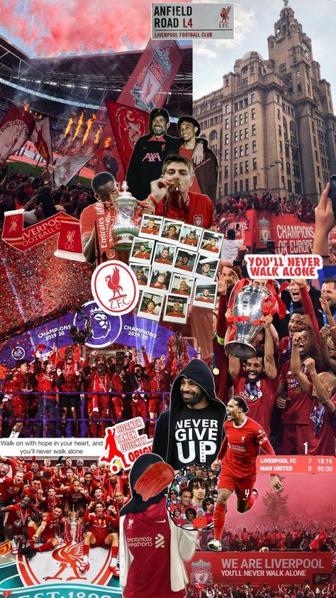 liverpool football club aesthetics Club Aesthetics, Lfc Wallpaper, Liverpool Fc Team, Liverpool You'll Never Walk Alone, Liverpool Football Club Wallpapers, Liverpool Wallpapers, Liverpool Fc Wallpaper, This Is Anfield, Liverpool Players