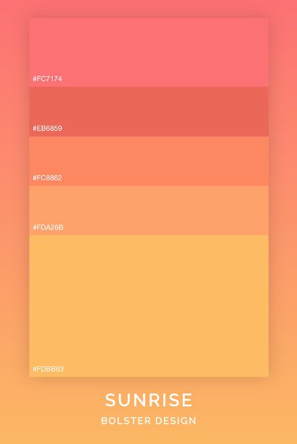 Yellow Gradient Color Palette, Gradient Color Scheme, Red Yellow Palette, Sunset Color Palette Hex Codes, Ux Design Color Palette, Sun Color Pallete, Red And Yellow Palette, Sun Colour Palette, Yellow And Red Color Palette