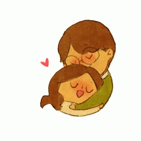 Puuung Hug GIF - Puuung Hug Heart - Discover & Share GIFs Croquis, Puuung Love Is, Hug Cartoon, Hugging Drawing, Hug Stickers, Hug Gif, Cute Hug, Love Cartoon Couple, Cartoons Love