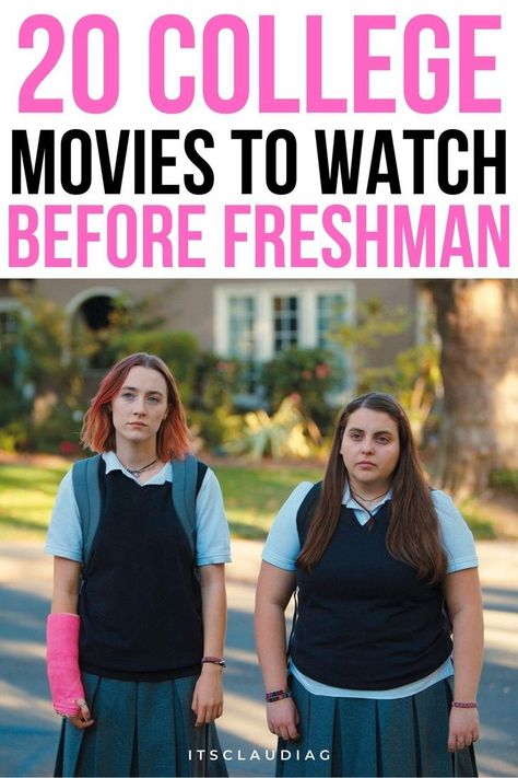 wow these are the best movies about college. If you’re looking for college movies to watch before freshman year, I highly recommend you check this out. Aesthetic College Life, College Life Aesthetic, College Movies, Scary Movie Night, College Preparation, Freshman Year College, College Roommate, College Advice, College Essentials