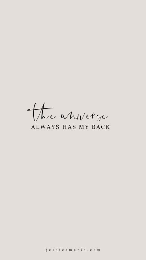 Universe Got Your Back Quotes, Universe Has My Back Quotes, Spiritual Self Love Quotes, Cute Spiritual Quotes, Everything Is Aligning Quotes, Manifestation Love Quotes, Good Manifestation Quotes, Positive Manifestation Quotes Wallpaper, Positive Quotes Manifestation