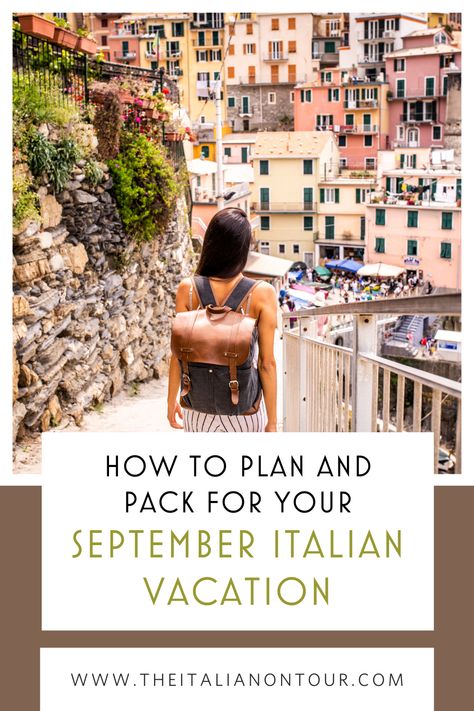 Planning a September getaway to Italy? Discover the best tips and tricks for planning and packing for your September Italian vacation. From the charming streets of Florence to the picturesque landscapes of Tuscany, make the most of your trip with our comprehensive guide. Learn about the September weather in Italy, what to wear, and essential items to pack. What To Pack For Florence Italy, Southern Italy Fall Outfits, Vacation To Italy Outfits, Italy Aesthetic September, Italy In September Packing List, Tuscany Packing List Fall, What To Wear On Vacation In Italy, Tips For Traveling To Italy, Italy Travel Outfits September