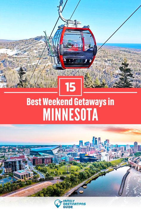 Minnesota Weekend Getaways, Best Vacations For Couples, Girls Trip Destinations, Girlfriend Trips, Weekend Getaways For Couples, Weekend Family Getaways, Long Weekend Trips, Couples Weekend, Minnesota Travel