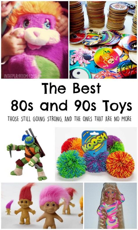 the best 80s and 90s toys. The ones that are still going strong, and the ones that are no longer around. Great 90s nostalgia Early 90s Toys, 90s Toys Nostalgia, 90s Kids Toys, 1990s Toys, 2000s Toys, 90's Toys, 80’s Toys, 90’s Toys, 1980s Childhood