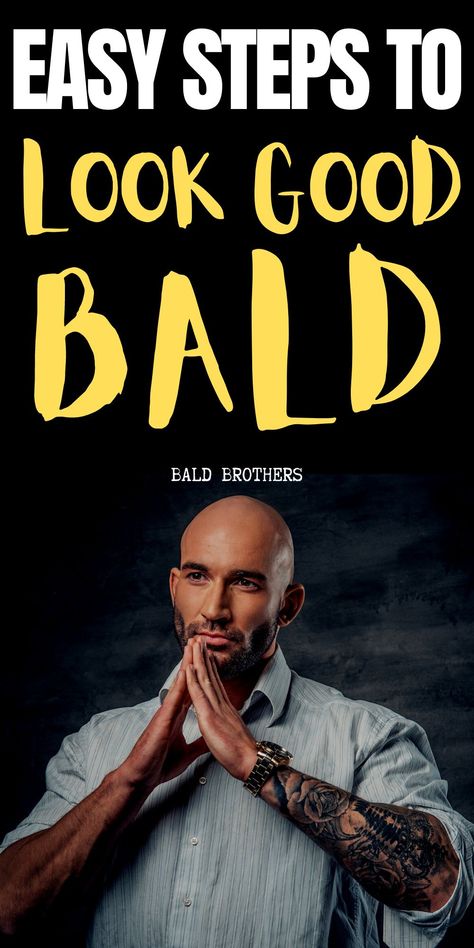 Bald And Beard, Bald Beard Styles, Bald Guys With Beards, Good Looking Bald Men, Goddess Braids For Black Women, Male Pattern Baldness Hairstyles, Attractive Bald Men, Young Bald Men, Bald Head Man