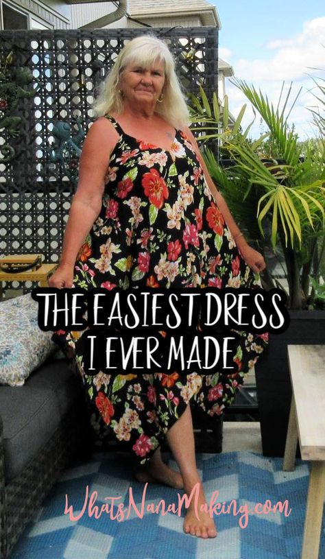 Couture, Easy Sew Maxi Dress, Sewing A Sundress, Boho Dress Patterns Free Sewing, Simple Sundress Pattern Free, Easy Diy Summer Dress, Patchwork Dress Pattern Free Sewing, Easiest Dress To Sew, Boho Dress Patterns Free