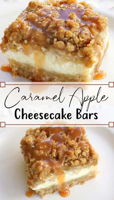 Easy Thanksgiving Deserts, Thanksgiving Desserts Caramel, Amazing Thanksgiving Desserts, Friendsgiving Dessert, Desserts Caramel, Thanksgiving Deserts, Easy Thanksgiving Dessert Recipes, Apple Cheesecake Bars, Caramel Apple Cheesecake Bars