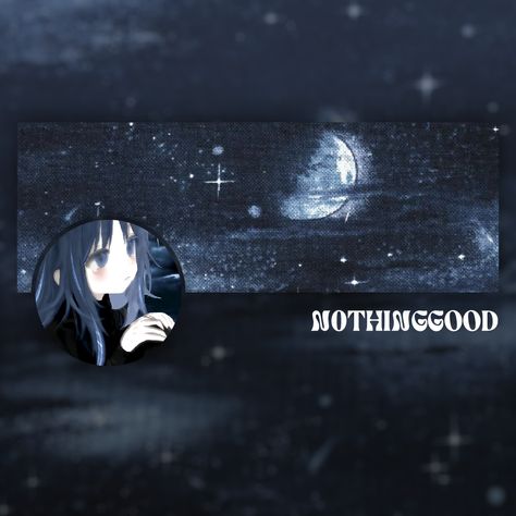 [ Discord themes profile ideas banner icons avatar pfp pics anime aesthetic girl tyan black dark blue]

[ Background gradient #2d3952 & #000000 ] Profile Banners Aesthetic, Pfps And Banners For Discord, Blue Aesthetic Gif Pfp, Discord Banner And Pfp Ideas, Discord Pfp Dark Aesthetic, Discord Icons Pfp, Discord Profiles Aesthetic, Pfp Banner Combo Discord, Cute Pfp For Discord Y2k