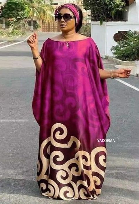 Stunning Bubu Dress Styles For Women - Well Selected by Yakoema African Americans, Kimono Ankara, Boubou Styles For Women, Kaftan Styles, Ankara Styles For Women, African American Fashion, Kaftan Designs, Ankara Style, Printed Long Dresses