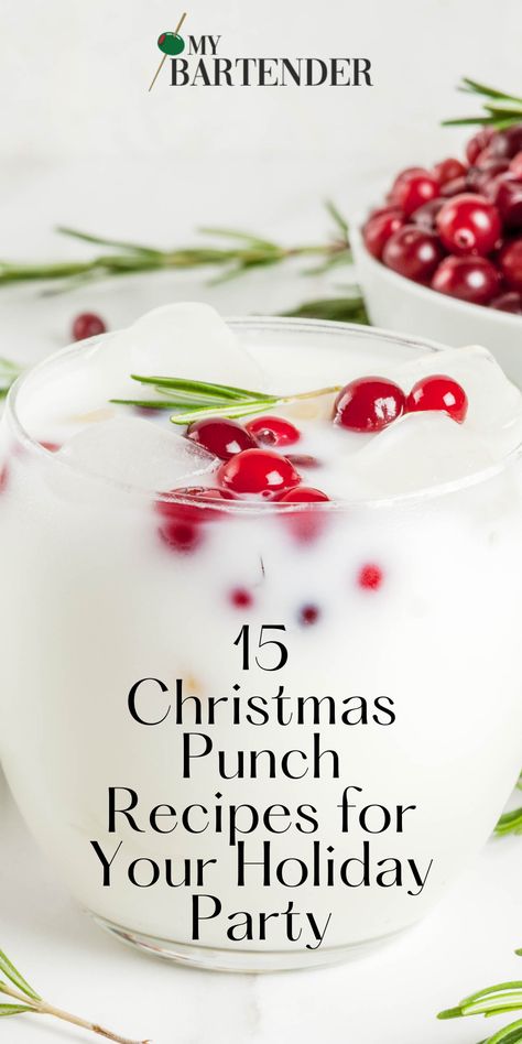 Holiday Christmas Drinks Alcohol, Christmas Eve Drink Ideas, Holiday Punches Alcoholic, Festive Punch Recipes Alcohol, Tequila Holiday Punch, Alcoholic Christmas Drinks For A Party, Christmas Holiday Punch With Alcohol, Holiday Vodka Punch, Boozy Holiday Punch