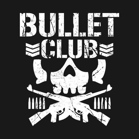 Bullet Club Logo, Japanese Wrestling, Le Catch, Bullet Club, Wwe Pictures, Nike Vans, Japan Pro Wrestling, Wrestling Stars, Club Logo