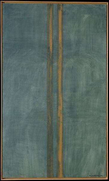 Barnett Newman | Concord | The Met 1949, 89 3/4 x 53 5/8 in. (228 x 136.2 cm) Abstract Art Images, Gestural Abstraction, Barnett Newman, Abstract Expressionism Painting, Abstract Expressionism Art, Great Paintings, Large Abstract Painting, Colorful Paintings, The Metropolitan Museum Of Art