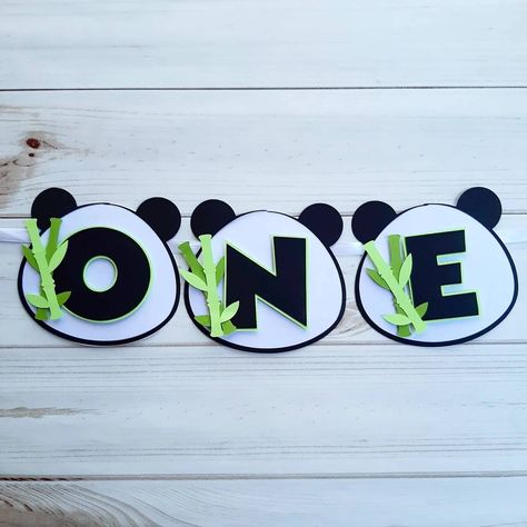 Birthday Ideas, Pandas, Panda Decor, Panda Theme, Panda Birthday, Panda Party, Buick Logo, Birthday Banner, Dessert Table