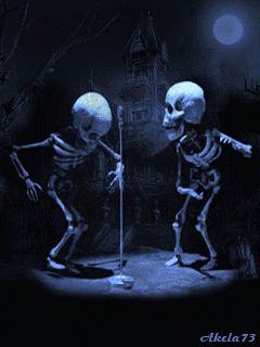 Skeleton Dance Gif, Cartoons Dancing Gif, Skeleton Pics Funny, Happy Halloween Gif Funny, Laughing Gif Funny, Cute Halloween Gif, Skeleton Gif, Skull Gif, Halloween Animation