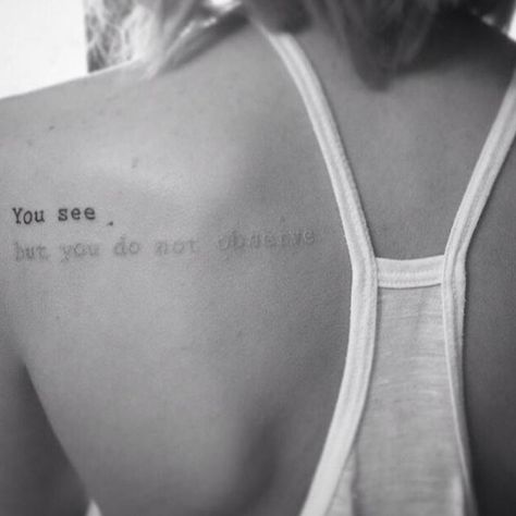 Little Tattoos, Sherlock Tattoo, Quote Tattoos Placement, White Ink Tattoo, Clever Tattoos, White Tattoo, Tattoo Placement, Mini Tattoos, Tattoo You