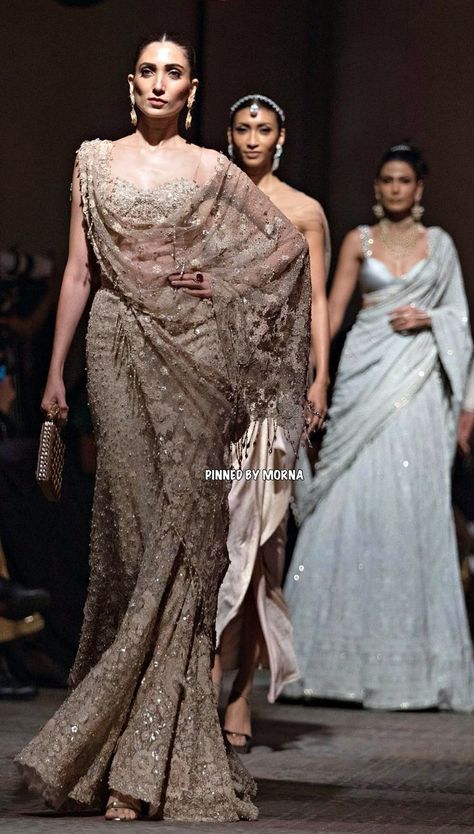 Couture, Tarun Tahiliani Saree, Tarun Tahiliani Lehenga, Tarun Tahiliani Bridal, Sonam Kapoor Fashion, Draping Fashion, Tarun Tahiliani, Indian Fashion Saree, Saree Trends