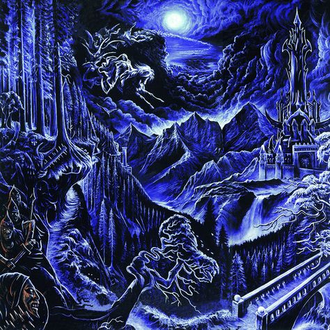 In The Nightside Eclipse - 20th Anniversary Remastered Edition | Candlelight Records UK Classic Video, Extreme Metal, Metal Albums, Music Artwork, Music Albums, Metal Music, Metal Artwork, Album Art, Metal Bands