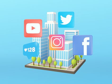 Social Media Gif Animation, Digital Marketing Motion Graphic, Social Media Marketing Video, Gif Social Media, Social Media Gif, Social Media Animation, Disadvantages Of Social Media, Social Media Meme, Animated Infographic