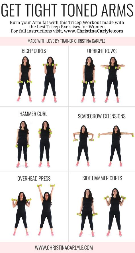 Arm Workout for Women | The best arm exercises | Exercises for Arm Fat | Lose Arm Fat | Home Workout | Beginners Workout | Fitness Arm Workout For Women, Lichaamsgewicht Training, Arm Training, Band Training, Motivasi Diet, Fitness Career, Latihan Yoga, Musa Fitness, Arm Fat