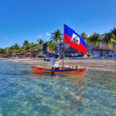 HaitianPromo509 on Instagram: “Good Morning 🏝H A I T I - C H E R I E Double Tap 🇭🇹💙❤ 📸 @decameronhaiti _ #DecameronHaiti #YesThisIsHaiti #HavingYouIsHavingItAll #Haiti…” Haiti History, Jamais Plus, Labadee Haiti, Haiti Flag, Haitian Flag, Haitian Art, Caribbean Culture, Travel Inspiration Destinations, Caribbean Art