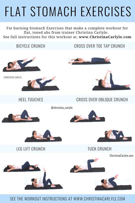 Easy Stomach Exercises for flat, tight, toned tummy. The stomach exercises in this ab workout are perfect for busy women to Burn Belly Fat and Get Flat Abs. Easy Stomach Exercises, Best Stomach Exercises, Workout Instructions, Stomach Exercises, Flat Tummy Workout, Toned Tummy, Tummy Workout, Workout For Flat Stomach, Weight Workout Plan