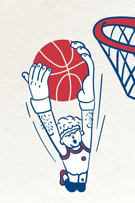 Basketball player shooting template illustration | free image by rawpixel.com / Te Basketball Doodle, Teapot Drawing, Basketball Shot, Basketball Logo Design, Sports Illustrations Design, Basketball Drawings, Baseball Vector, Sports Design Ideas, Sports Drawings