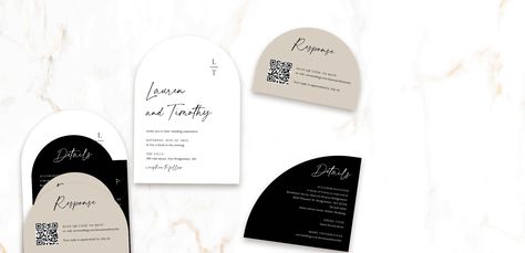 Wedding Invitation Design, Truly Engaging Invitations, Wedding Invitations Design, Invitations Design, Arch Wedding, Get Free Samples, Wedding Essentials, Shaped Cards, Wedding Team