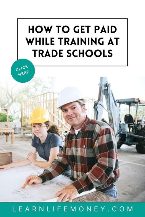 Want to make money while you learn? Find out how to get paid during your training at trade schools and secure your financial future. Start now! #PaidTraining #TradeSchool #FinancialSuccess Job Corps, School Jobs, Trade School, Job Security, Safety Training, Job Training, School Programs, Financial Aid, Marketing Jobs