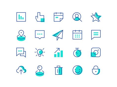 Icon Set Design - Iconography on Behance Iconography Design, Pictogram Design, Workplace Communication, Icon Set Design, Icon Design Inspiration, Success Money, Money Strategy, Brand Icon, Technology Icon