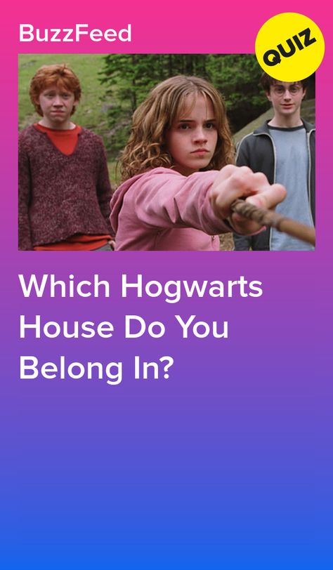 Which Hogwarts House Do You Belong In? Harry Potter Quiz Buzzfeed, Hogwarts Quizzes, Harry Potter Sorting Hat Quiz, Harry Potter Buzzfeed, Hogwarts Sorting Quiz, Hogwarts Houses Quiz, Harry Potter Test, Hogwarts Quiz, Harry Potter House Quiz