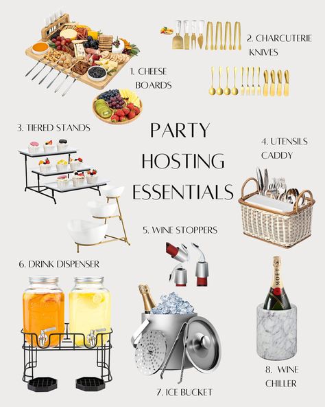 Housewarming Brunch, Hosting Essentials, Hosting Dinner, Birthday Dinner Party, Dinner Party Themes, Dinner Party Table, Party Table Settings, Birthday Brunch, Party Essentials