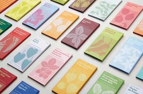 Structural Design – Piccolo by Here Design Seed Packaging Design, Brilliant Packaging, Seed Packaging, Graphic Design Blog, Cadeau Photo, Seed Company, Miniature Books, Creativity And Innovation, Packaging Design Inspiration