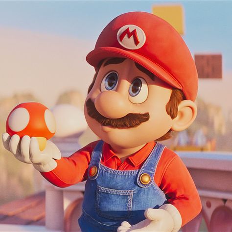 Mario, voiced by Chris Pratt, in the “Super Mario Bros Movie” (2023). Mario Movie, The Super Mario Bros Movie, Super Mario Bros Movie, Super Mario Bros, Mario Bros, Super Mario, Mario