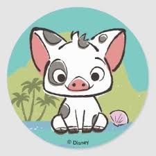Pua Moana Drawing, Moana Pig Pua, Moana Drawing, Moana Tattoos, Pua Pig, Pot Bellied Pig, Moana Pua, Pot Belly Pigs, Pig Drawing