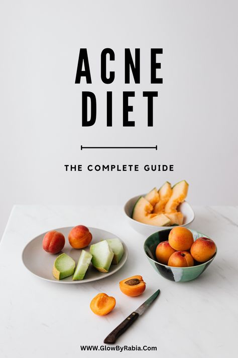 Clear Skin Foods Diet, Skin Diet Acne, Foods To Avoid For Hormonal Acne, Acne Elimination Diet, Foods For Acne Prone Skin, Good Food For Acne Clear Skin, Acne Food Diet, Acne Food Recipes, Acne Problem Solution