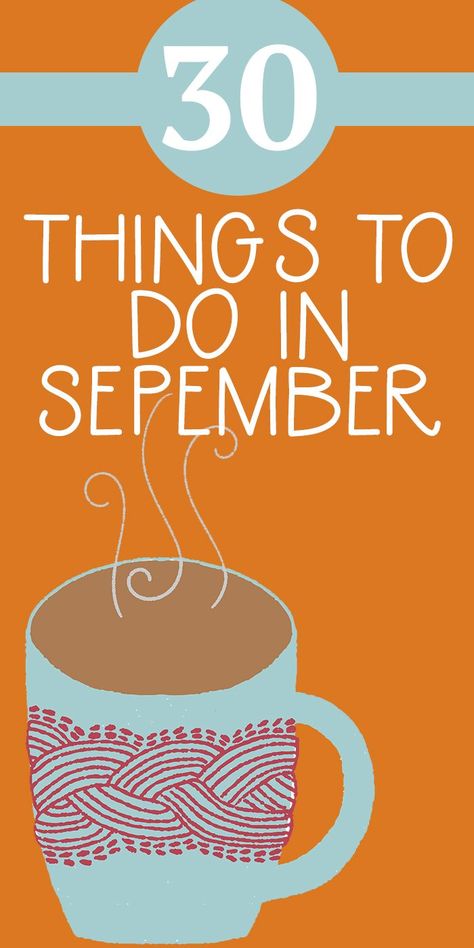September Organization, September Bucket List, September List, September Decor, Fall Bucketlist, Herbst Bucket List, Sweet September, September Activities, Monthly Activities