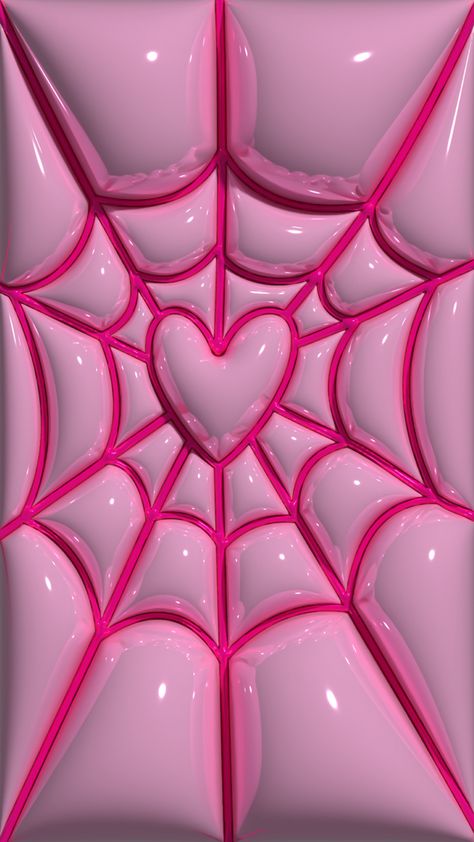 Pink Spiderweb Lockscreen wallpaper Heart Spider Web, Heart Spider, 3d Wallpaper Cute, Halloween Wallpaper Iphone Backgrounds, Jelly Wallpaper, Desain Buklet, 3d Wallpaper Iphone, Iphone Wallpaper Stills, Pink Wallpaper Girly