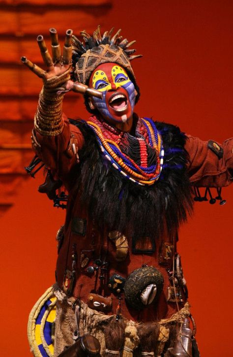 Lion King Theatre, Rafiki Lion King, The Lion King Musical, Original Halloween Costumes, Lion King Costume, Lion King Musical, Lion King Jr, Lion King Broadway, Broadway Costumes