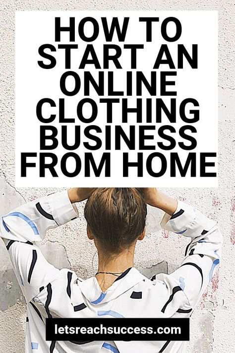 Online Clothing Business, Fashion Business Plan, Starting A Clothing Business, Online Boutique Business, Starting An Online Boutique, Start Online Business, Clothing Business, Building Wealth, Business From Home