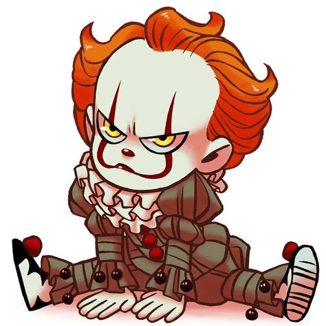 Es Pennywise, Cartoon Horror, Desenhos Halloween, Horror Cartoon, Foto Cartoon, Cartoon Tattoo, Horror Movies Funny, Pennywise The Clown, Pennywise The Dancing Clown