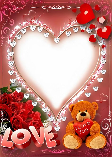 Romantic Love Photo, Valentine Day Photo Frame, Love Photo Frame, Photo Frame App, Romantic Frame, App Frame, Valentines Frames, Foto Frame, Romantic Photo