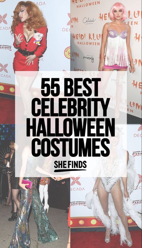 Famous People Costumes, Hollywood Halloween Costumes, Movie Star Costumes, Carrie Halloween Costume, Halloween Costumes Brunette, Basic Halloween Costumes, Horror Movie Costumes, Original Halloween Costumes, Most Creative Halloween Costumes