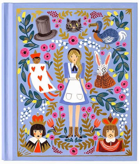 The Frivolous Bibliophile: Rifle Paper Co. 150th Anniversary Lewis Carroll Alice in Wonderland Puffin Hardback Classi Animal Illustrations, Mary Blair, The White Rabbit, Lewis Carroll, Adventures In Wonderland, White Rabbit, Childrens Illustrations, Children's Book Illustration, Cute Illustration